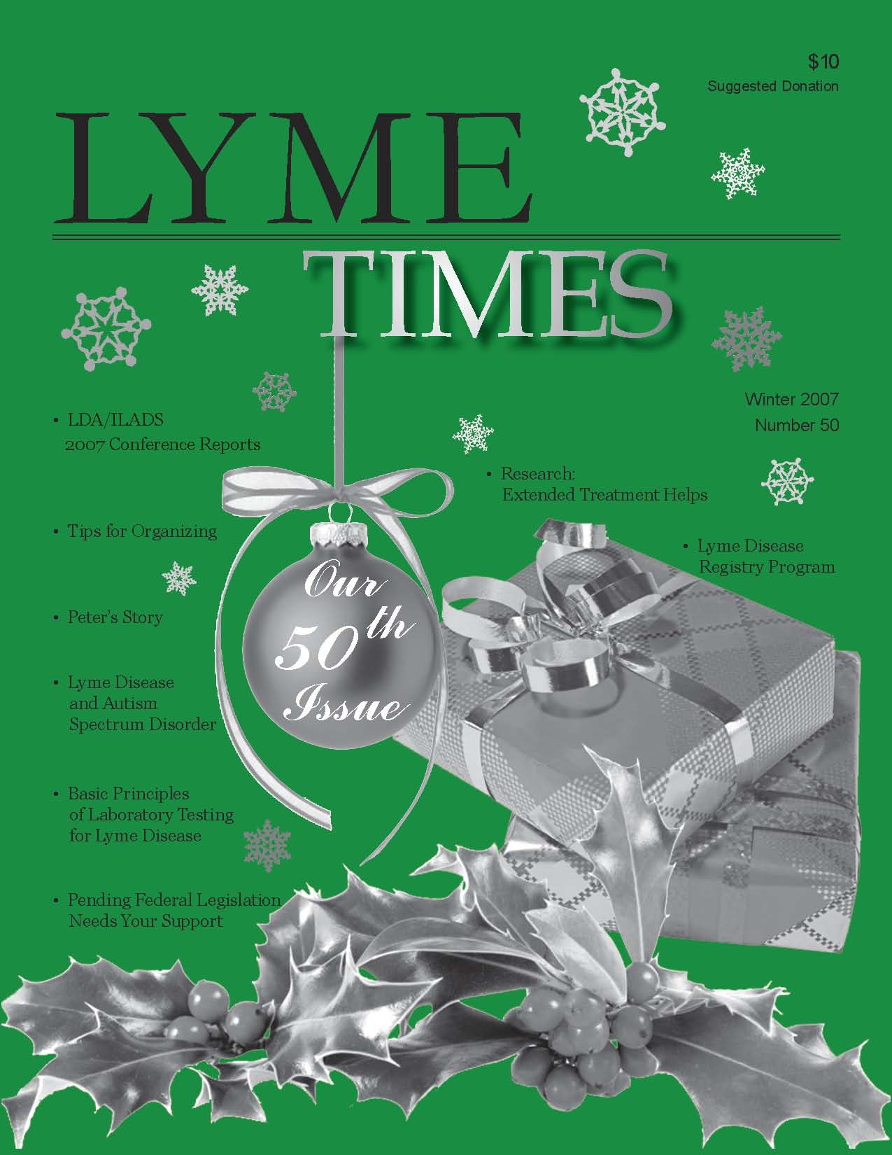 Lyme Times # 50 - Winter, 2007